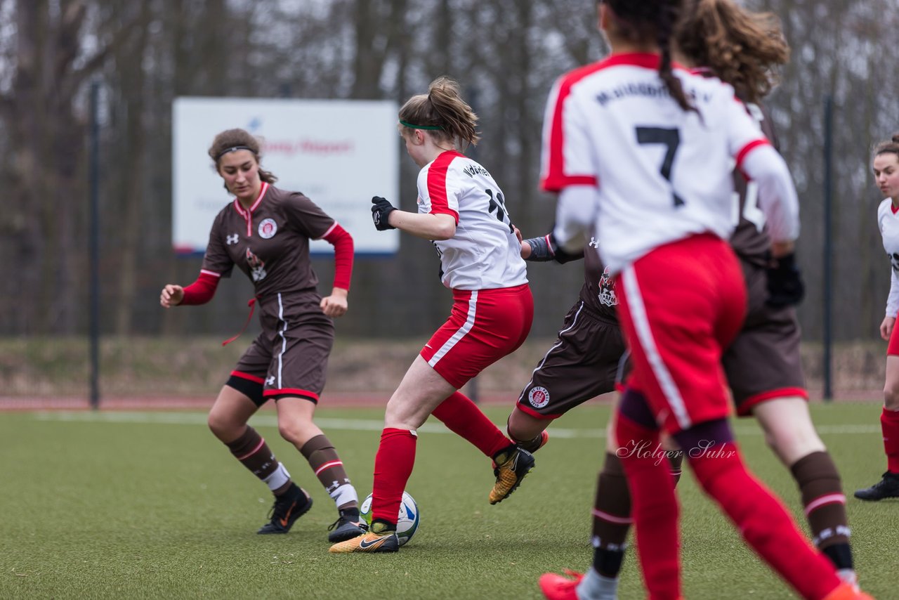 Bild 70 - B-Juniorinnen Walddoerfer - St.Pauli : Ergebnis: 4:1